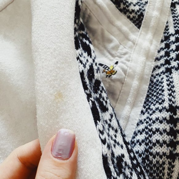 UNISEX - Vintage Quilted Eagle Sweater - Picture 5 of 5